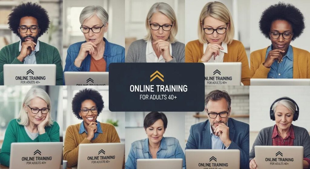 online training for adults 40 above